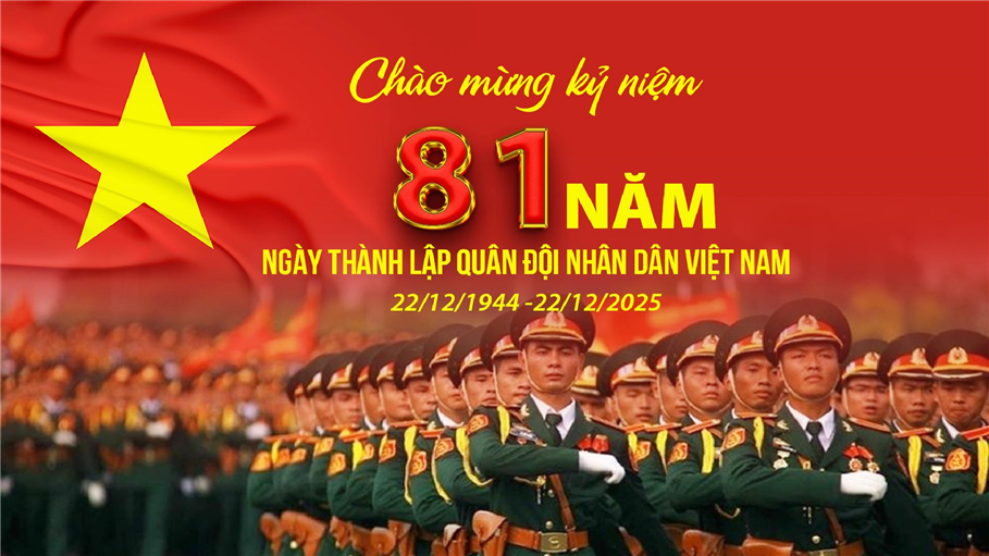 Quân đội Nhân dân vững bước dưới cờ Đảng quang vinh 